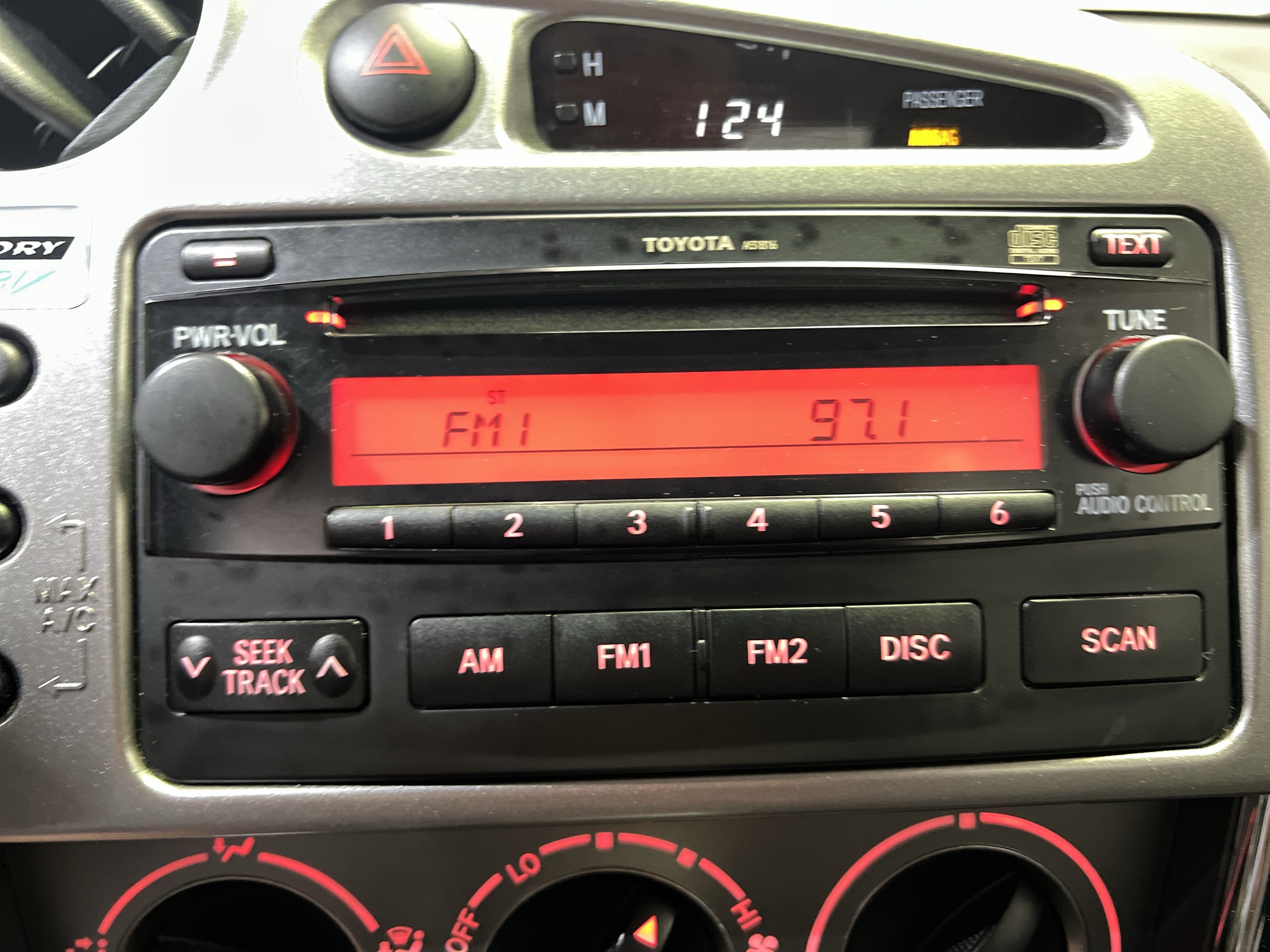 2007 Toyota Matrix STD